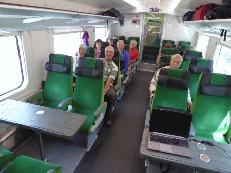trein naar Vaasa