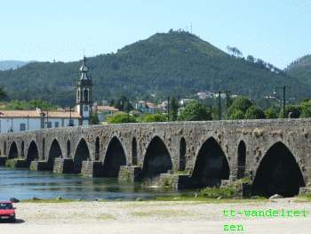 Portugal 2017 Portugues Camino a Santiago. ponte de Lima