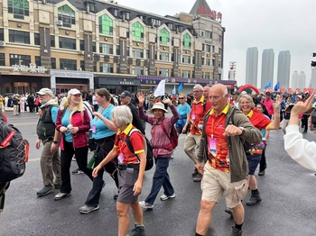 Dalian IML wandelaars
