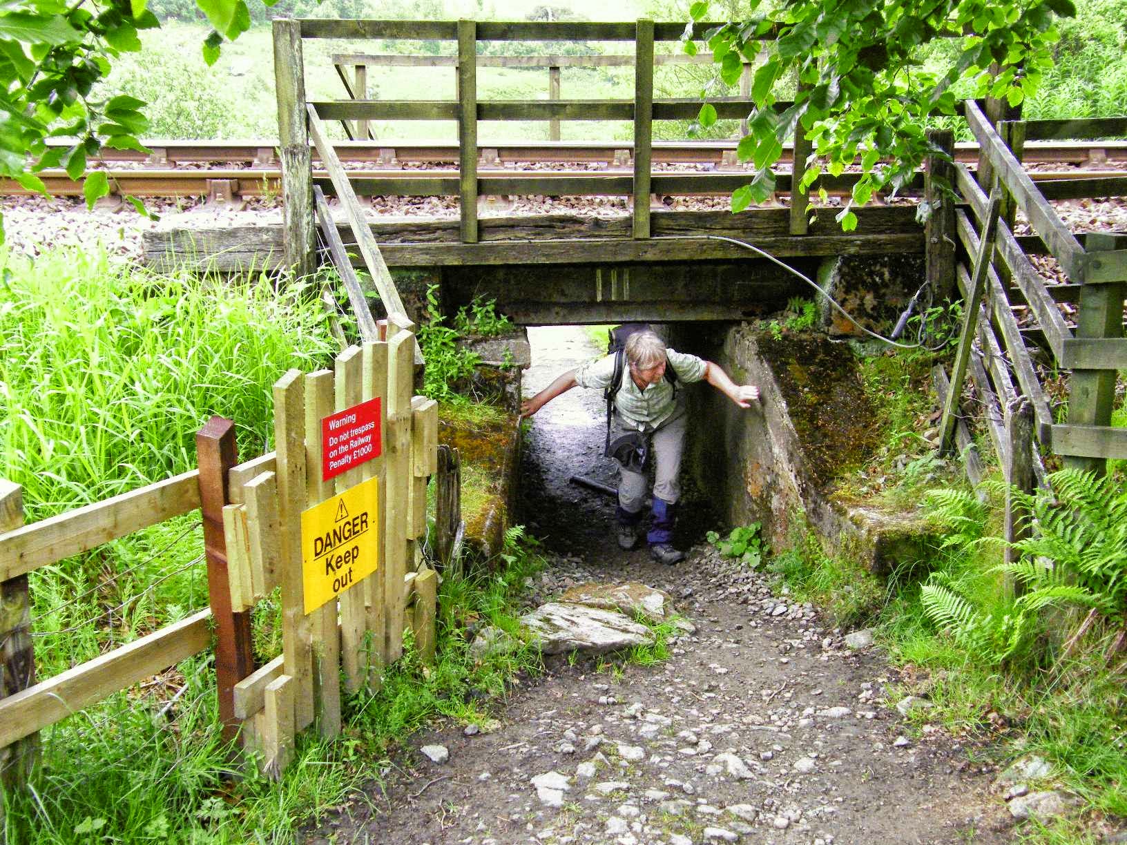 West Highland Way tunneltje