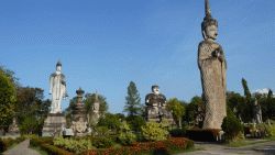 Sala Keoku Wat Khaek in Nong Khai