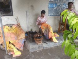 Batik een huisvlijt in Jogjakarta